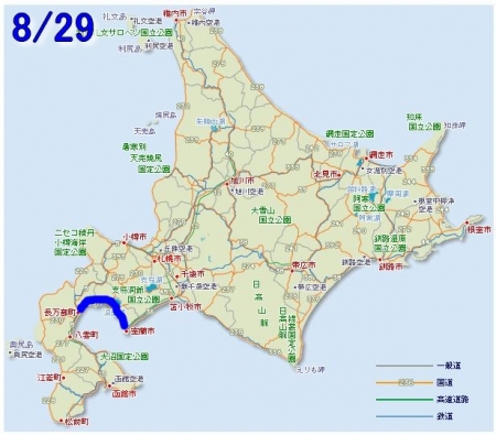 北海道地図 8-29