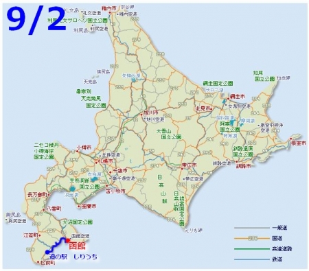 北海道地図 0902