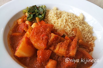 クスクス〜秋野菜のモロッコ風スープ