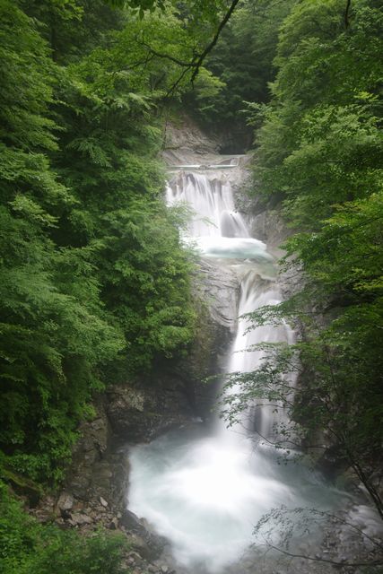 20120722七ツ釜五段の滝