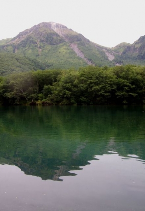 焼岳と大正池2014