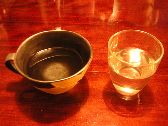日本酒を試す三段階