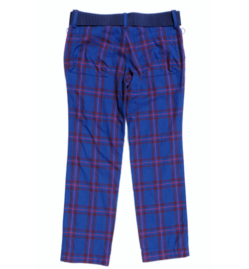 DELUXE_okayama - PEEL&LIFT - tartan army trousers