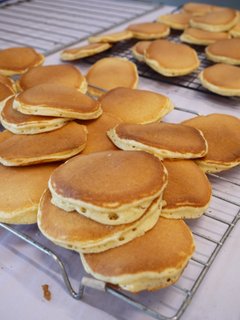 Cooling pikelets