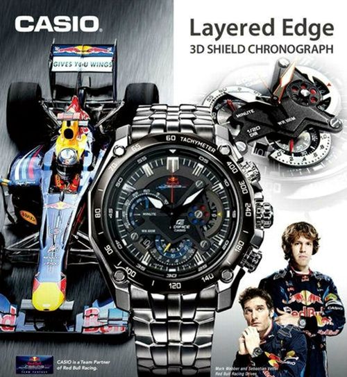 Casio Edifice EF-550RBSP-1AV Red Bull Racing Limited Edition