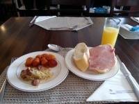 バイアのホテルMisturaの朝食