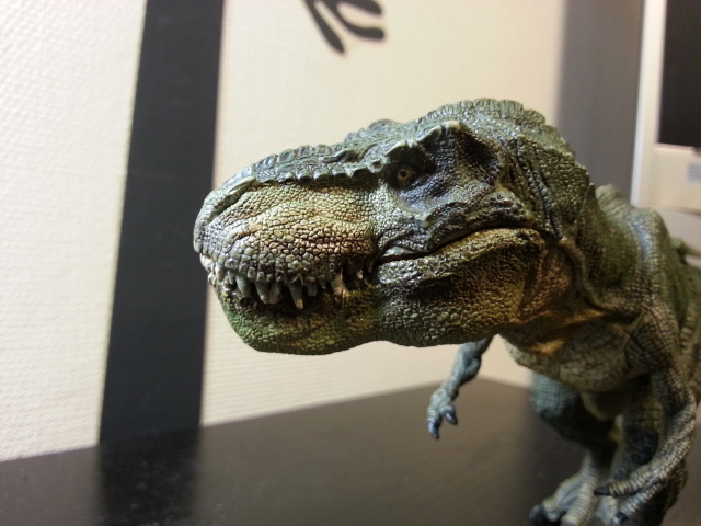 子供が喜ぶ 超リアル恐竜フィギュア ティラノサウルス レックス