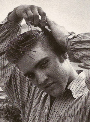 Elvis Combing Hair