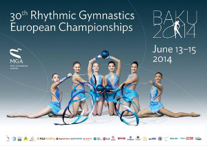 European Championships Baku 2014 poster
