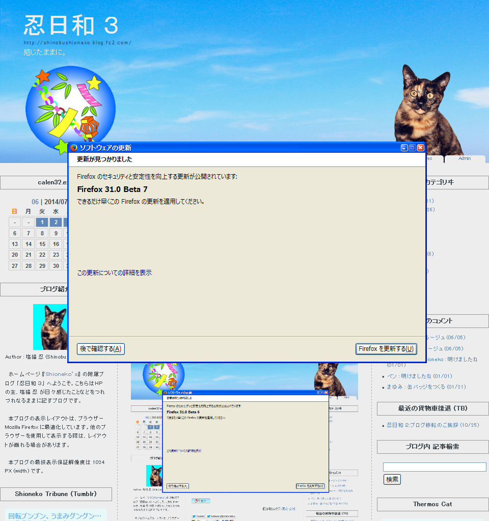 Mozilla Firefox 31.0 Beta 7