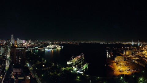 横浜マリンタワーからの夜景